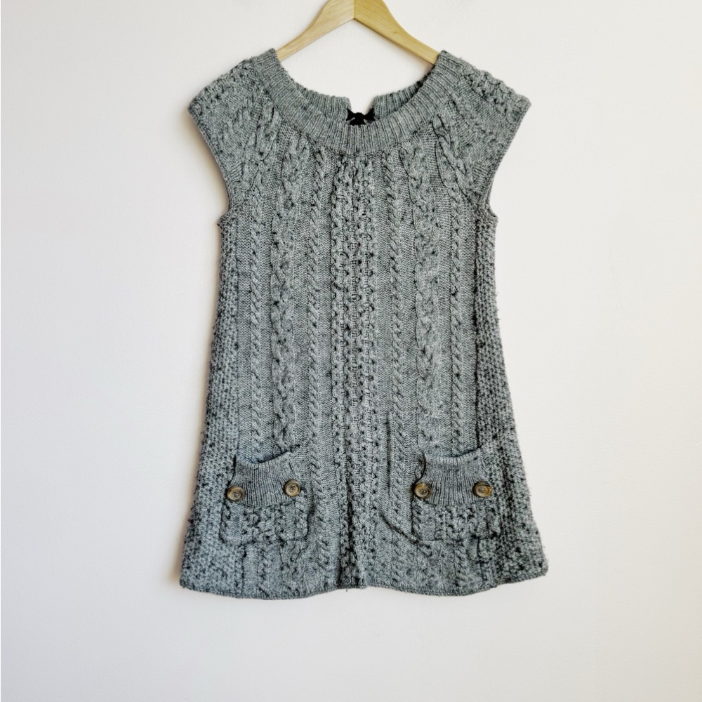 last call closet closing :*) free people cable knit cap sleeve tunic top